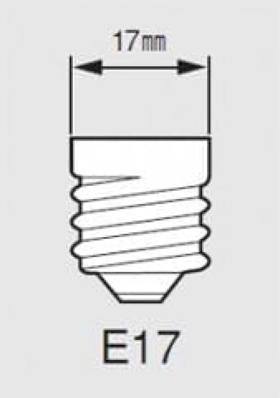 [Pack of 25] Panasonic Mini Krypton Light Bulbs, Genuine, 110V, 60W (54W), E17 Base, 35mm Diameter, White, LDS110V54WWK