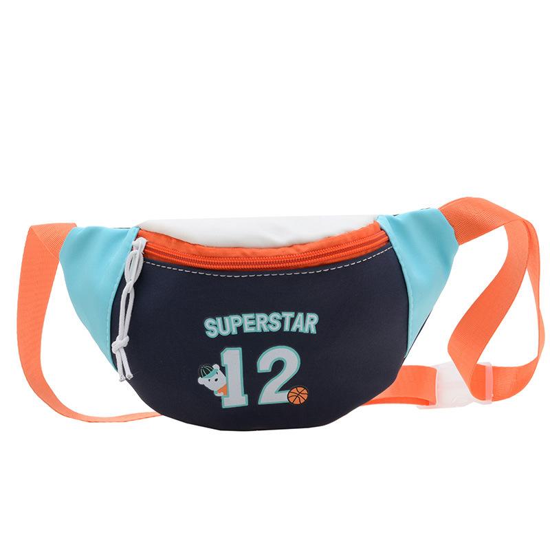 New children's small backpack boys and girls go out for travel and leisure messenger bag one shoulder cute small breast bag