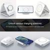 3 In 1 Magnetic Wireless Charger Pad Stand Foldable for iPhone 15 14 13 12 11 Apple Watch AirPods 15W Fast Charging Dock Station
