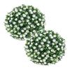 Convenient Installation Attachments Artificial Plant Balls Faux Flower Balls