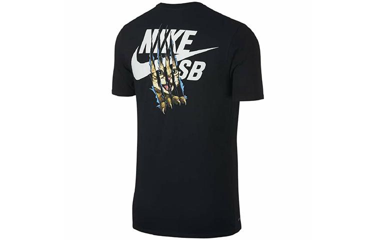 

Nike T Shirts Men s Black Crew Neck Moderate Straight Fit 816369-010 S
