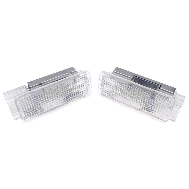Bombilla Led Interior para coche, lámpara para guantera, luz de maletero, 12V, 1 par, para Peugeot 206, 207, 306, 406, 307, 406, 407, 607, 806, 308, 3008