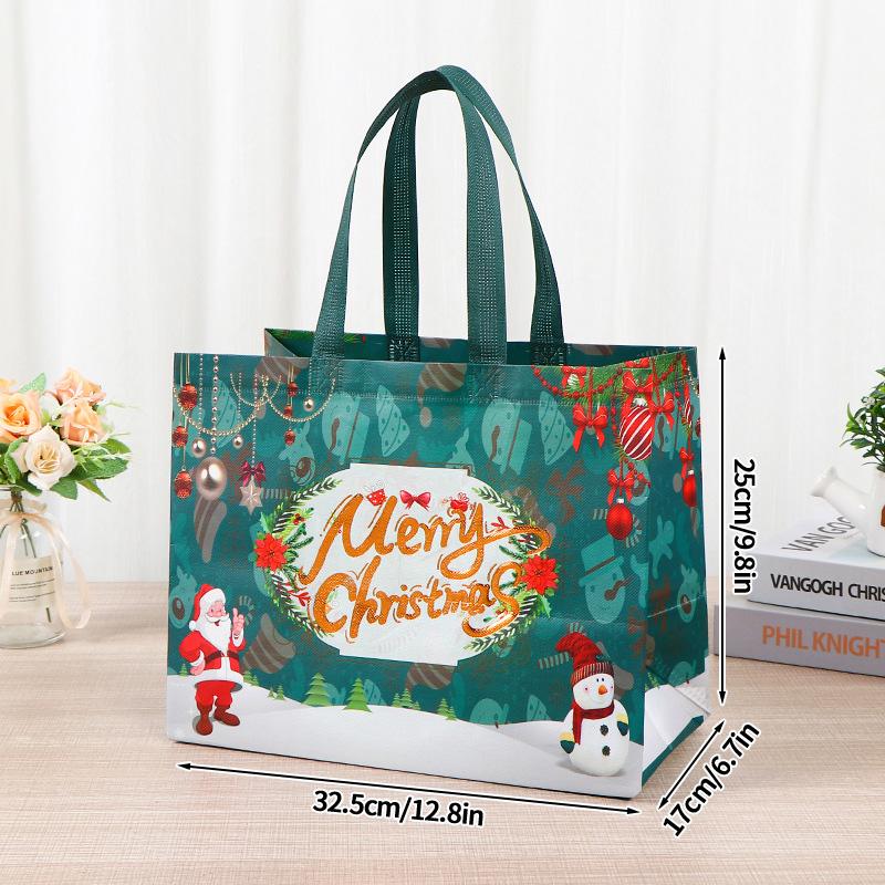Christmas Gift Bags Large Capacity Gift Bag Wedding Gifts for Guests Christmas Candy Bags Santa Sacks Suministros Navideños