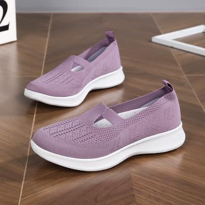 Buty damskie jesienne oddychające i wygodne pojedyncze buty średnie buty casualowe miękka podeszwa casualowe buty siateczkowe dziecięce