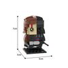 Animation Building Blocks MOC Small Particles Star Wars Da Si Wei Da Anakin Skywalker Brickhead