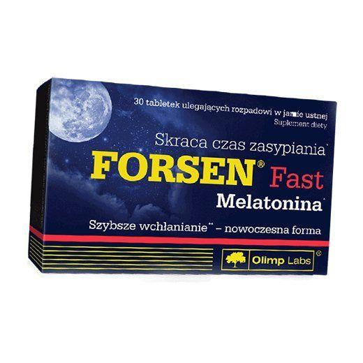 

Таблетки Мелатоніну, Forsen Fast Melatonina, Olimp Nutrition 30таб (72283002) 30tab