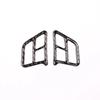 2PCS Carbon Fiber Car Steering Wheel Button Frame Decorative Stickers Interior Accessories For BMW 3 Series E90 E92 2005-2012
