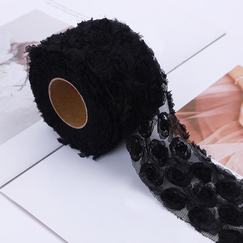 DIY Verzierung Mesh Party-Accessoires Kleid Stickerei Tasche Dekorationen Rosenblätter Vorhänge Geschenk