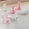 5Pcs Nail Practice Chess 3Cm Elevated Acrylic Magnetic Training Practice Nail Tips Stand Wearable Nail Display Rack Nail Tool