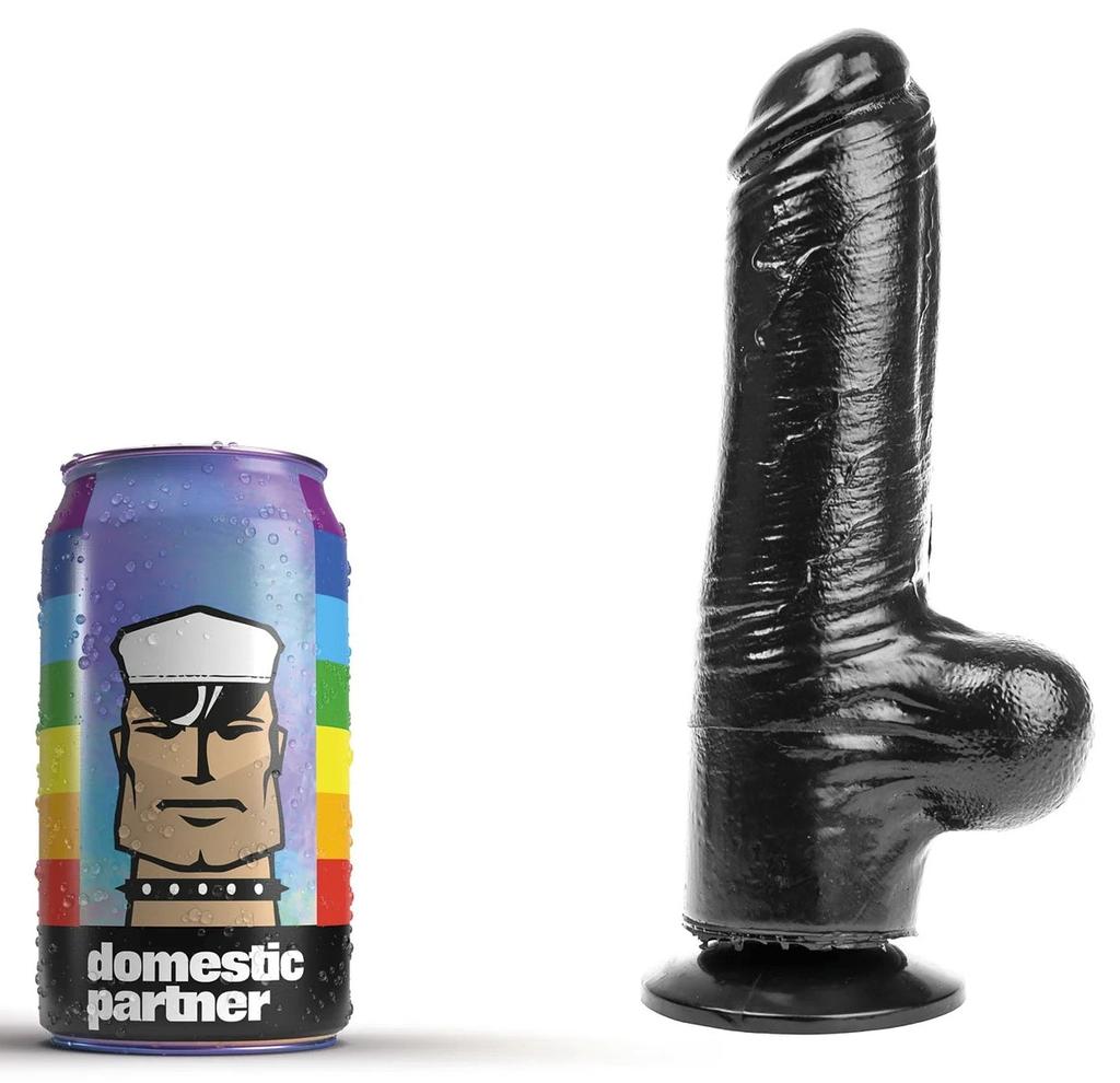 Gode DP87B Funker M 13 x 5 cm Noir - Domestic Partner - Dildos Noir