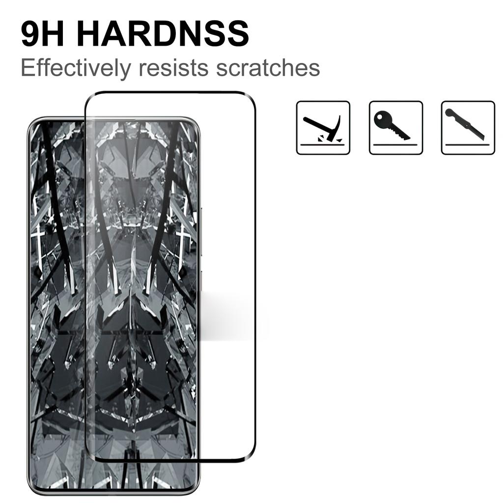 For Xiaomi Redmi Note 14 Pro 5G/Poco X7 5G Full Screen Protector Side Glue 3D Curved Tempered Glass Film