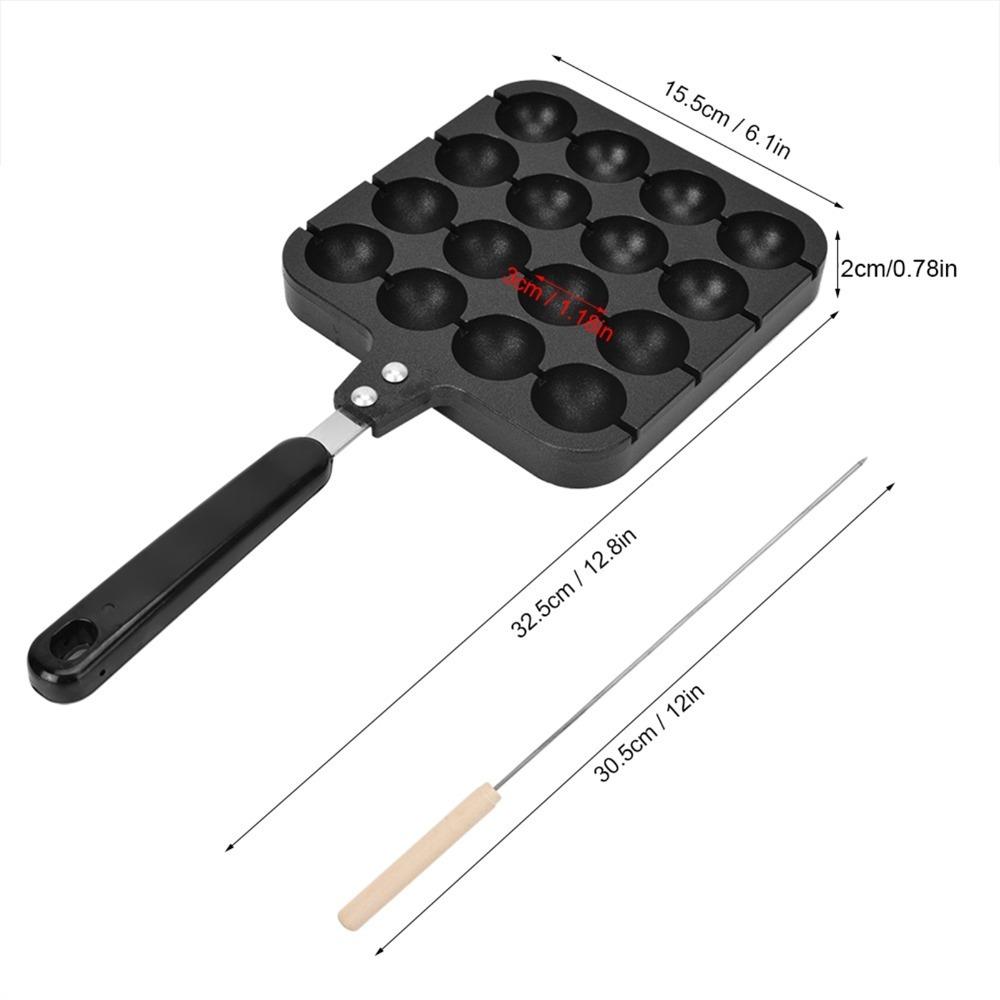 Food-Grade Takoyaki Grill Pan Non-Stick Takoyaki Plate Octopus Balls Pan  Bakery Catering