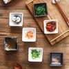 Creative Cerc Seasoning Plate Small Sna Di Soy Sauce Vinegar Di Home Dining Utensils Square Small Food Plate