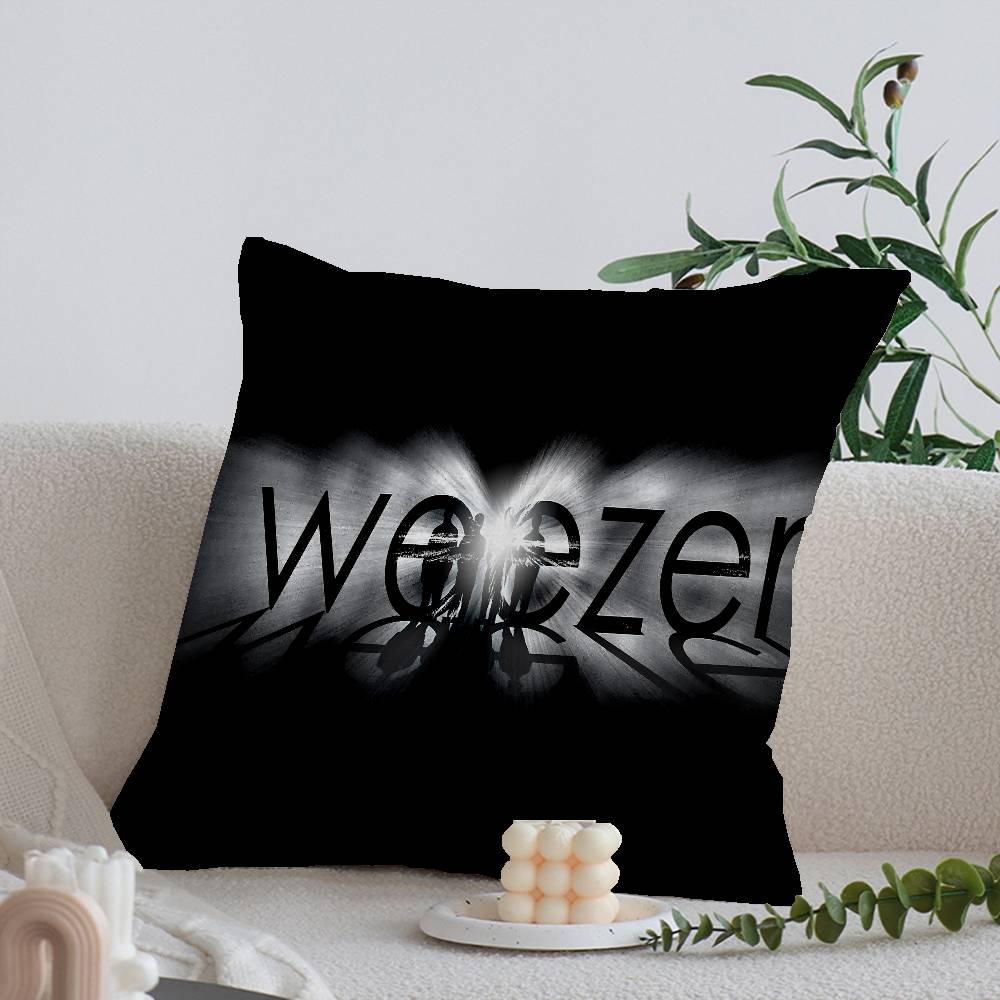 Rock Band W-Weezer Cushion Cover Decorative Pillow Sofa Home Decor case pillow cases