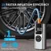Araba Şişirme Lastik Pompası Taşınabilir Araba Hava Kompresörü Motosikletler Bisiklet Tekne Lastik Şişirme Dijital Otomatik Şişirilebilir