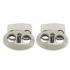 30 Stück Metalllegierung Feder-Kordelstopper 17,5 x 15,5 mm Größe Kordelstopper Für Kordeln