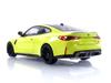 Minichamps scale BMW M4 2020 Yellow 1/18