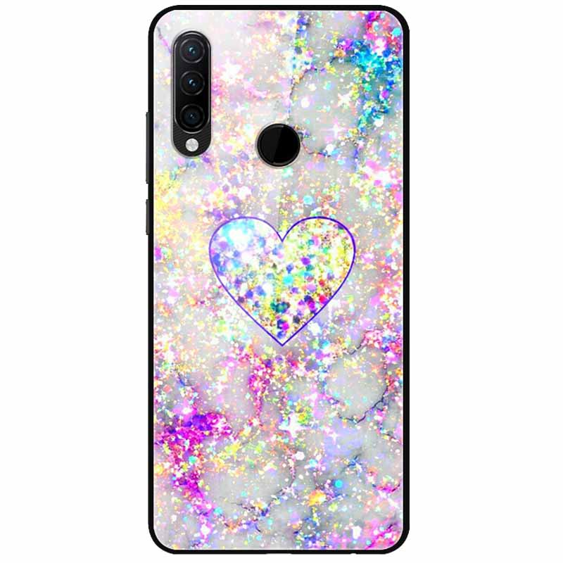For Huawei P30 Pro Lite Case Cool Tempered Glass Luxury Coque Covers for Huawei P20 Lite P 20 P20Pro P30Pro P 30 Hard Back