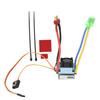 Waterproof 480A DualWay Brushed ESC 5V 3A BEC Electric Speed Controller for 1 8 RC Cars