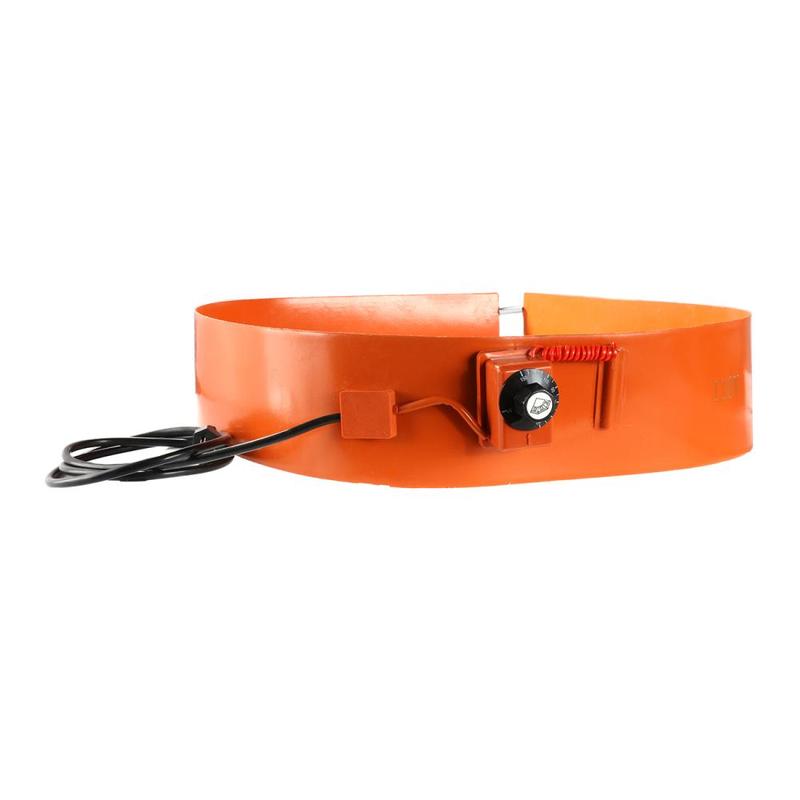 

208L 1200W Silicone Band Drum Heater Blanket Metal Drum Heater Oil Barrel Heater Honey Butter Barrel Heater Butter Barrel Heater EU PLUG