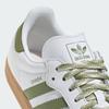 adidas Samba OG Cloud White Tech Olive Gum (Women's)