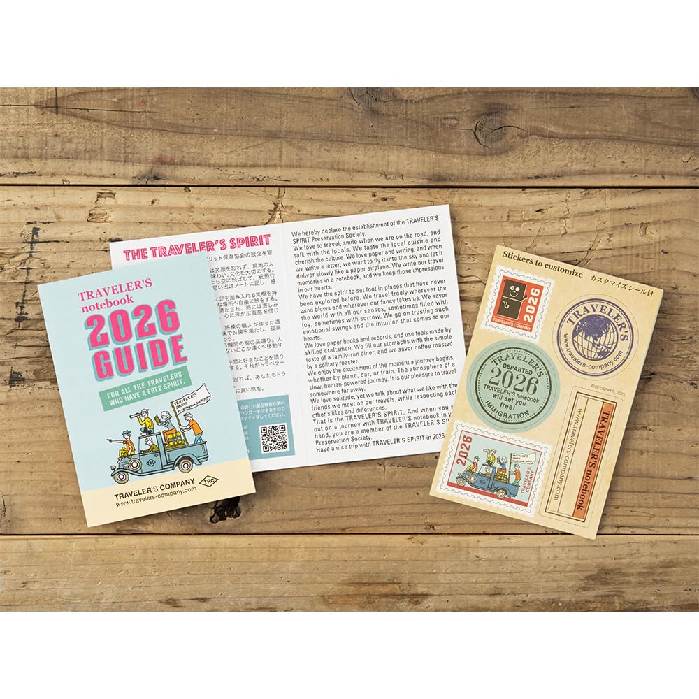 Notebook Planner Refill 2026 Passport Size Weekly 14498006 January Traveler's (Starts 2026)