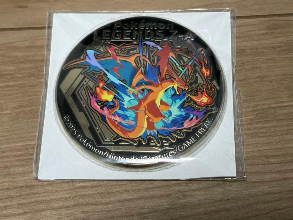 [USED] Pok?mon the Kirby Air Rider Bonus: Original puffy sticker + gold badge