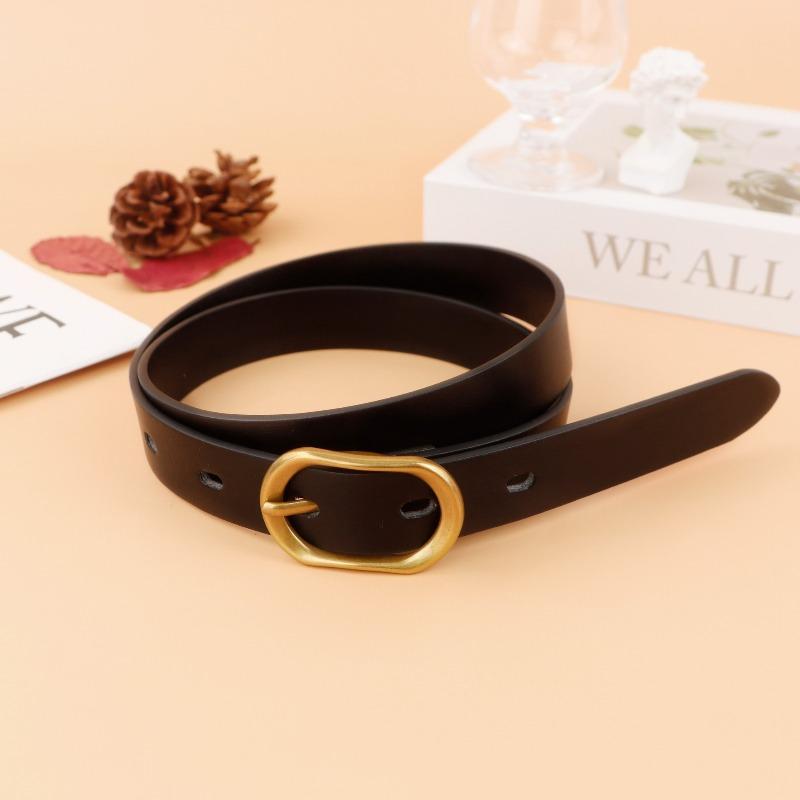 Meier Belt - women s pin buckle french fashion belt - versatile jeans belt 90cm чёрный