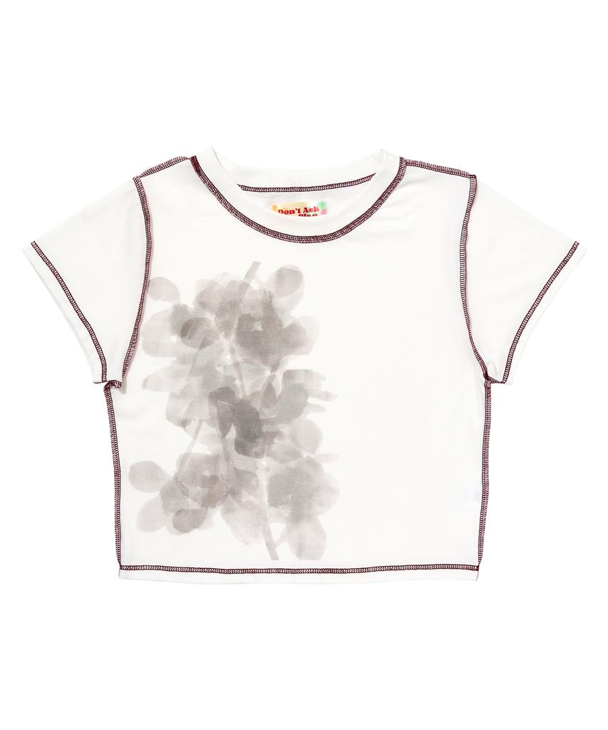 DAMP Leaf Stitch Crop Top