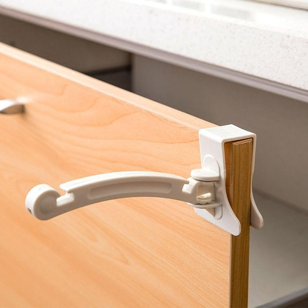 2 Pcs/Pack Storage Rack Space Saving Handheld Garbage Bag Holder Cabinet Plastic Bag Hook Bracket