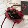 Shoulder Chubby Bags For Women Stand Oil Style Bowling Boston Pockets Desinger Shopping Bag Handbag  Purses And Handbags