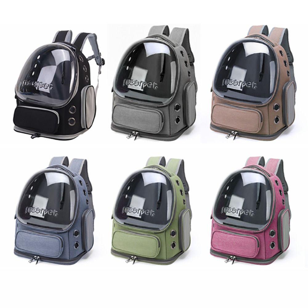 Breathable Cat Space Capsules Large Capacity Pet Double Shoulder Bag Sturdy Pet Backpack  Cat/Puppy