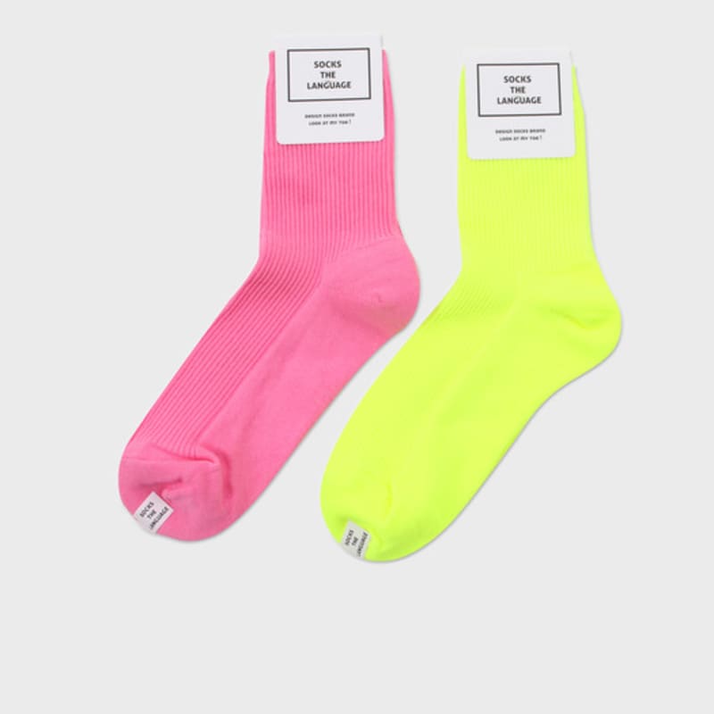 SOCKS THE LANGUAGE Sophie Golf Socks 2SET
