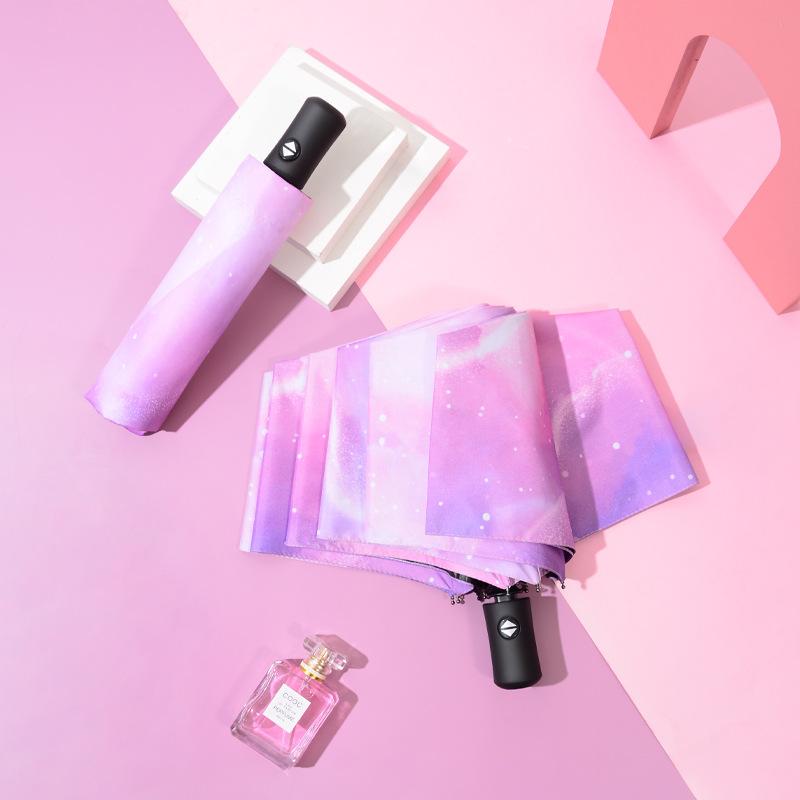 Abstract childlike illustration creative small fresh sunscreen children's umbrella brush