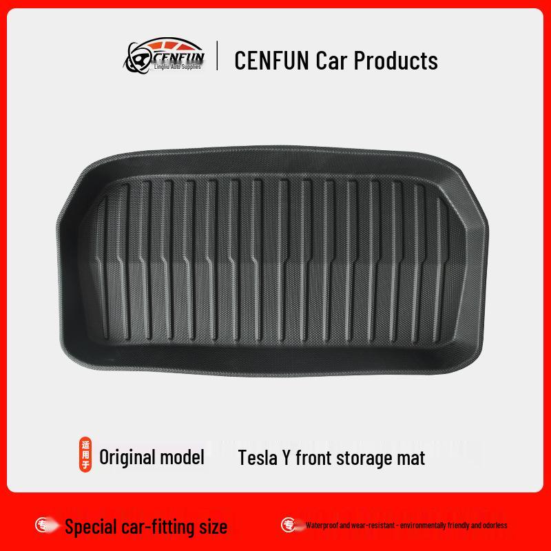 Tesla Model Y & 3 Double Layer Floor & Trunk Mats