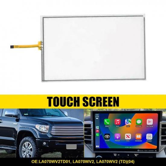 Сенсорный экран 7 дюймов для автомобильного радио, стеклянный дигитайзер, панель, подходит для 2014- Toyota Tundra