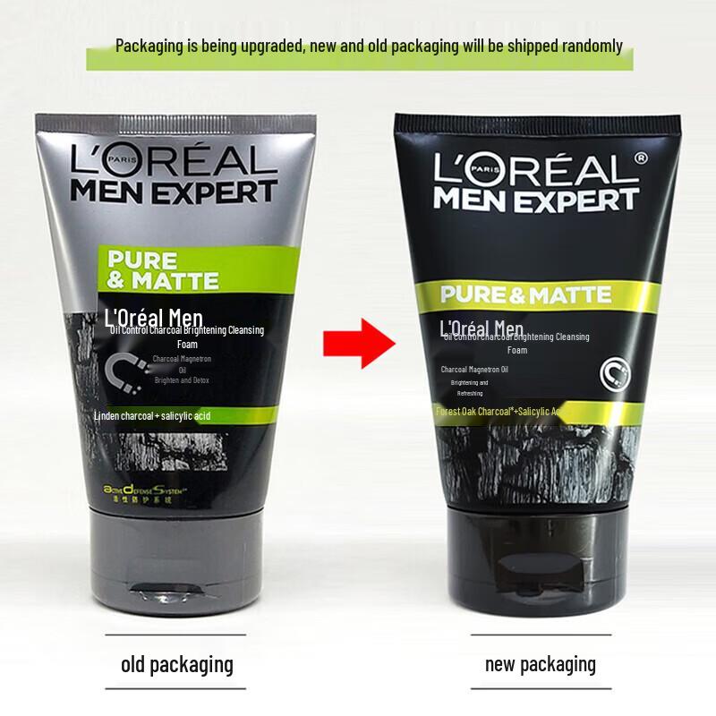 L'Oréal Men's Oil Control Kohle Gesichtsreiniger