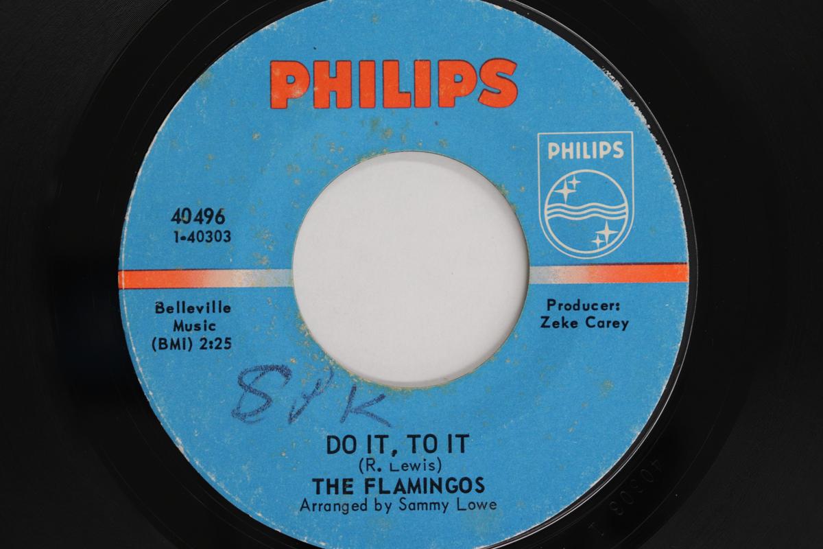 

7-дюймовая пластинка FLAMINGOS - Do It, To It / Oh Mary Don t You Wo 40496 PHILIPS 1967 US Соул/Фанк Б/У