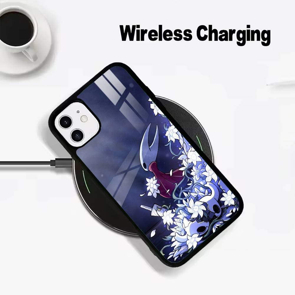 H-Hollow- K-Knight -S-Silksong For IPhone17 16 15 14 13 12 11 Plus Pro Max Plus Wireless Charger Phone Case