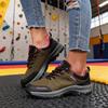 Women's Leisure Platform Shoes Anti Slip Camping Shoes Fashionable Classic Color Matching Spring Hiking Shoes Sneakers for Women