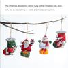 Living Room Portable Christmas Hanging Decoration Hotel Adorable Xmas Tree Metal Ornament Outdoor Holiday Festival Decor