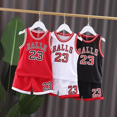 Kinder-Basketball-Trikot-Set für Jungen und Mädchen – Kindergarten und Grundschule, Wettkampf und Training