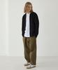 NODU Balloon Strap Cotton Pants [Khaki]