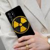 Nuclear Radiation Warning Sign Cell Phone Case for Samsung Galaxy S26 Ultra S25 S24 S23 S22 S21 S20 Note10 Cover