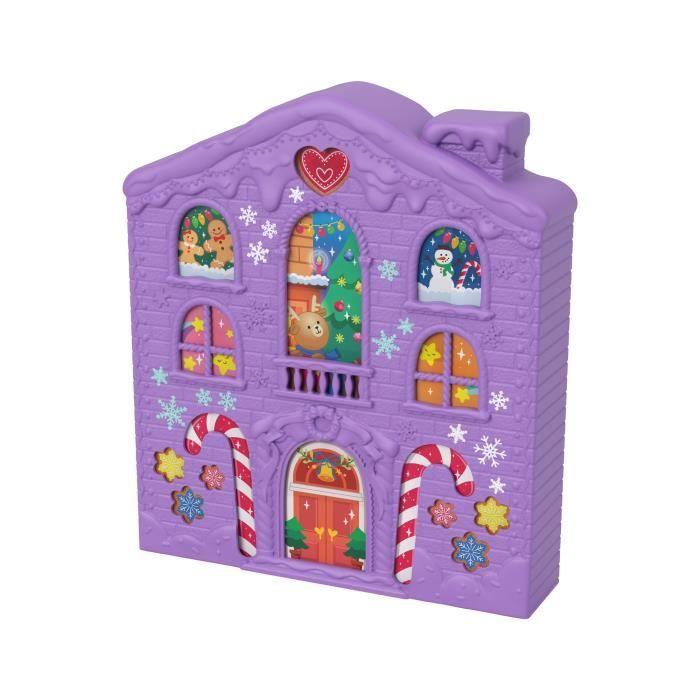 Calendrier de l'Avent Polly Pocket - poupée mini-univers - 4 ans et +