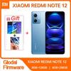 Global Rom Xiaomi Redmi Note 12 5G Smartphone 128GB/256GB 6.67'' GOLED Display 120Hz Snapdragon 4 Gen1 48MP Dual Camera 33W
