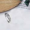 Sophisticated Heart Shaped Ring For Women Adjustable And Trendy Silver Plated Fashion Jewelry