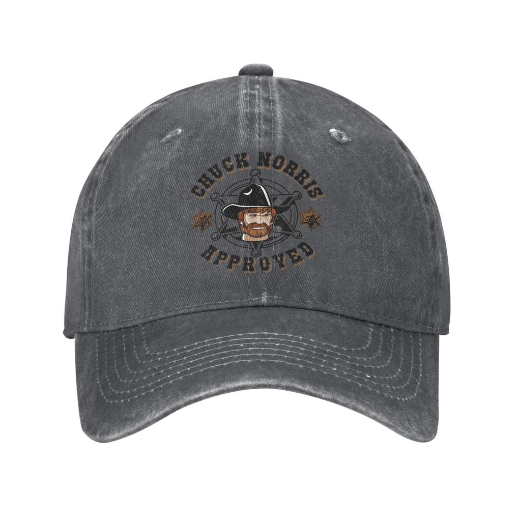 Chuck Norris Walker Texas Ranger Approved Baseball Caps for Men Women Distressed Washed Sun Cap Unstructured Soft Caps Hat
