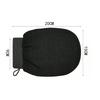 Cross All Black Exfoliating Scrubber: Dead Skin Remover & Back Scrubber Glove