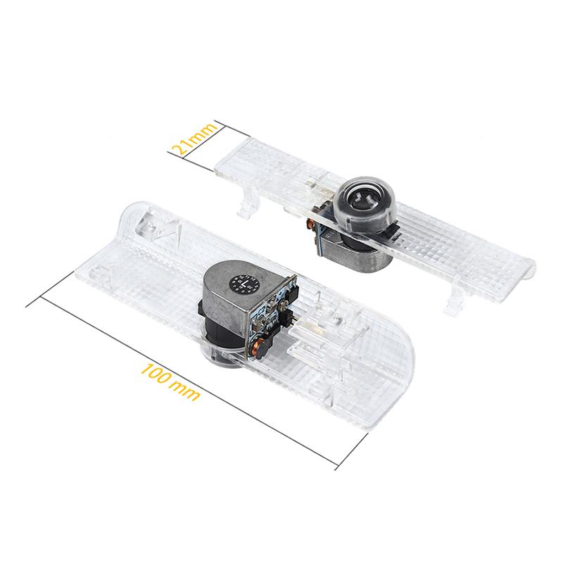 2PCS Car Door Welcome Lights Ghost Shadow Courtesy Lamps for Nissan Terra Altima Teana Amadar Navara Maxima Pathfinder Quest